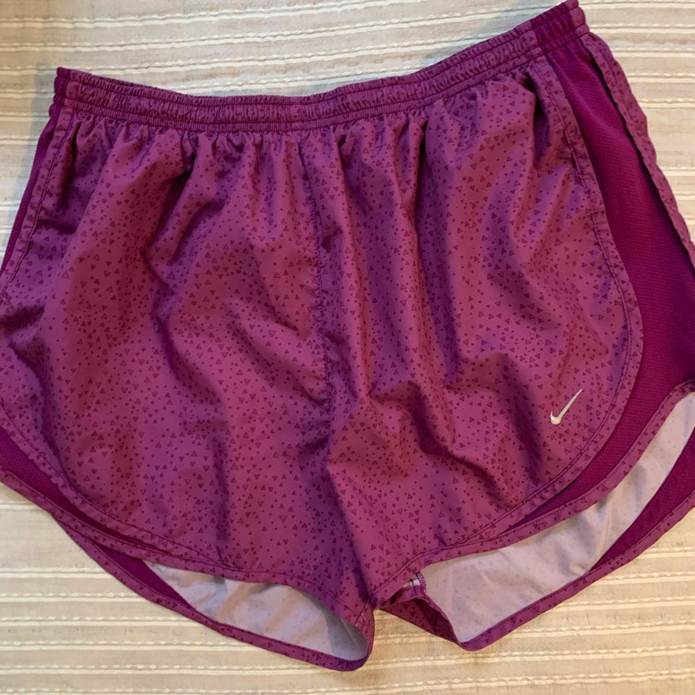 Purple Nike Tempo Running Shorts